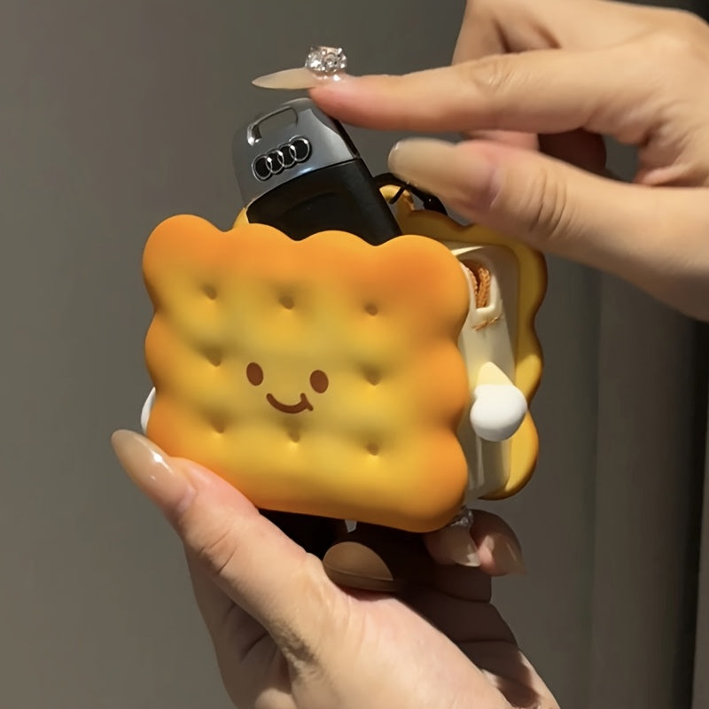 Cute 3D Cartoon Sandwich Hot Dog Silicone Purse Charm - Soft Lightweight Built-In Storage Bag Accessory for Bags & Pouches, Zipper Closure, Valentine'S Day Christmas Thanksgiving Gift, Cute Pouch