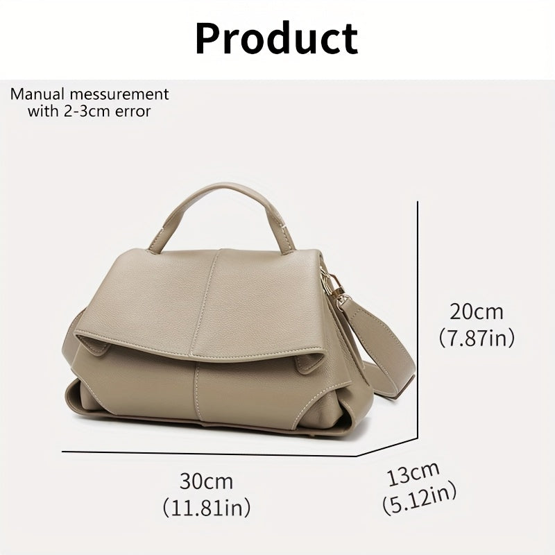 2025 New Fashionable Commuting Women's Bag, Light Luxury High-end Handbag, Large Capacity Single Shoulder Crossbody Bag, Advanced Casual Handbag