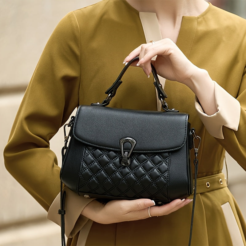 New Stylish Women'S Luxury Bags, Perfect for Mothers, Including Handheld Small Bags And Fashionable Crossbody Options, Made of Genuine Leather, Suitable for Parties And As Gifts for Moms.