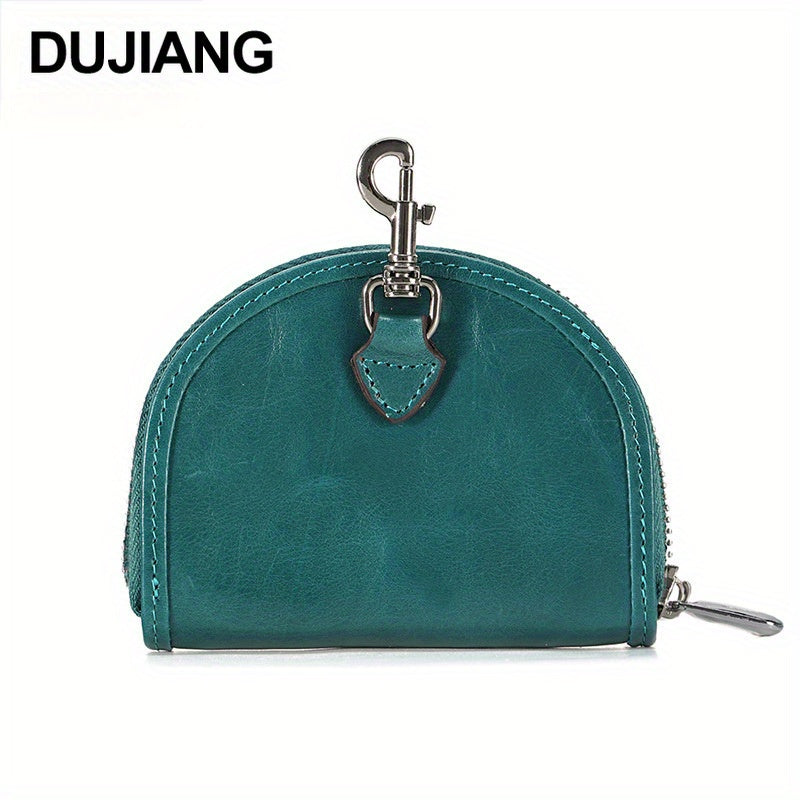 Luxury Leather Coin Purse 1pc Luxury Leather Coin Purse Bag - Sense of Luxury Niche Women's Mini Wallet - First Layer Cowhide Small Bag