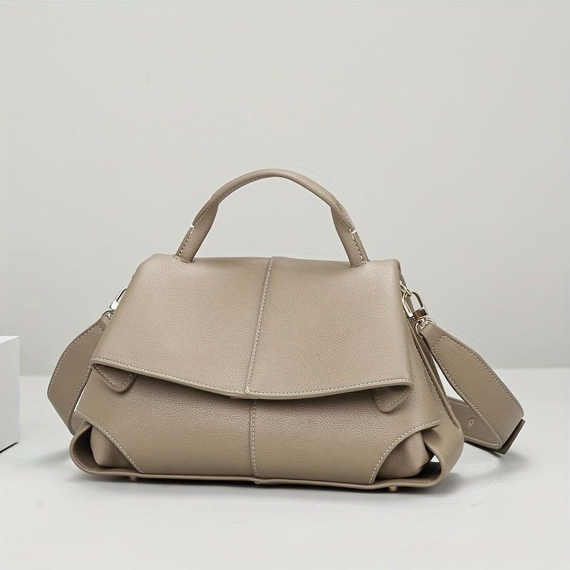 2025 New Fashionable Commuting Women's Bag, Light Luxury High-end Handbag, Large Capacity Single Shoulder Crossbody Bag, Advanced Casual Handbag