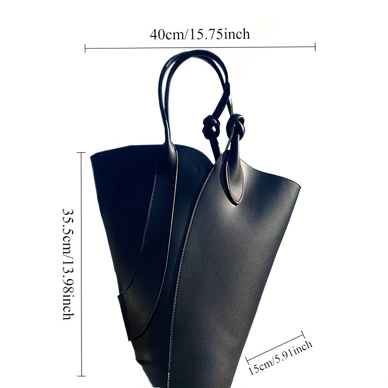 Elegant Green Synthetic Tote Bag for Women - Chic Shoulder & Handbag with Golden-Tone Hardware