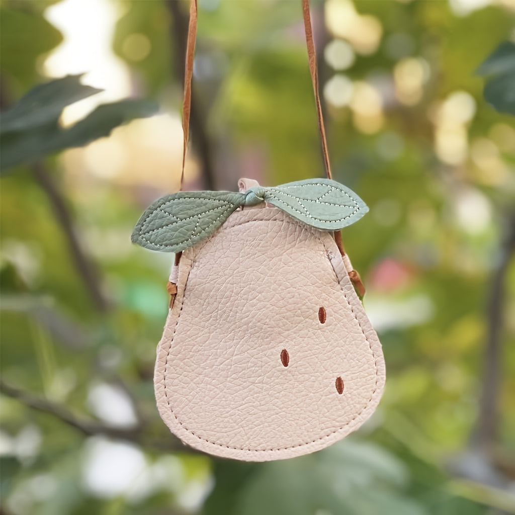 Adorable Small Change Purse, High-end Soft Synthetic Faux Leather Coin Purse, Suitable as a Gift for Girls, Fashionable Wallet with Shoulder Strap, Fashionable Outdoor Accessory Small Ba