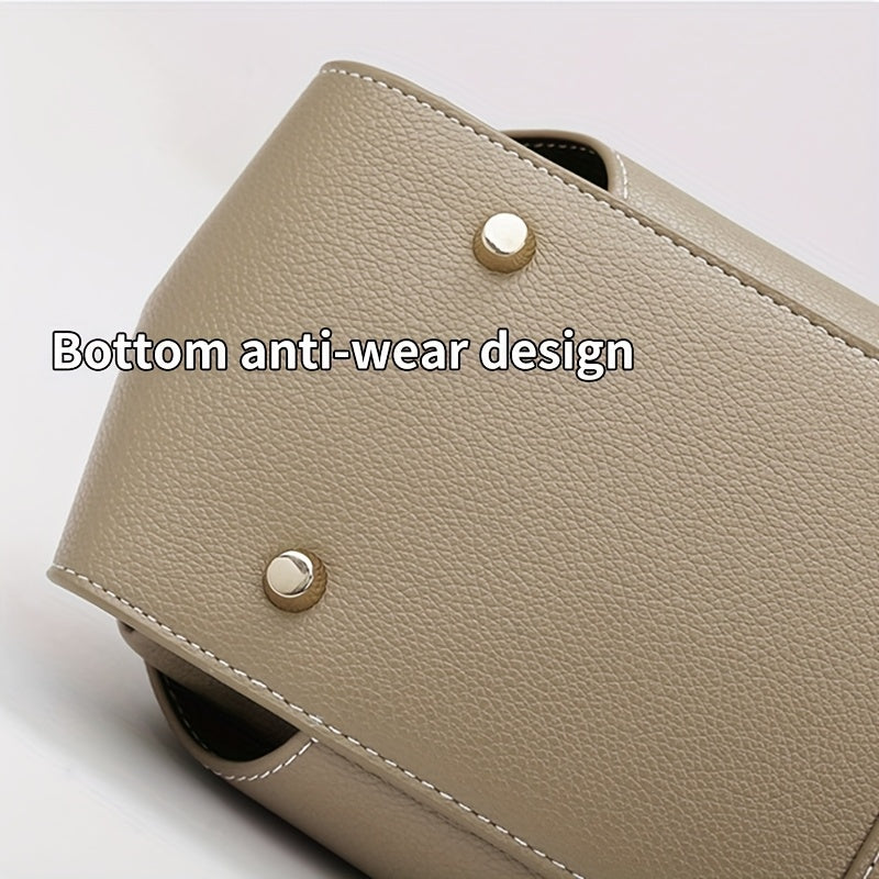2025 New Fashionable Commuting Women's Bag, Light Luxury High-end Handbag, Large Capacity Single Shoulder Crossbody Bag, Advanced Casual Handbag