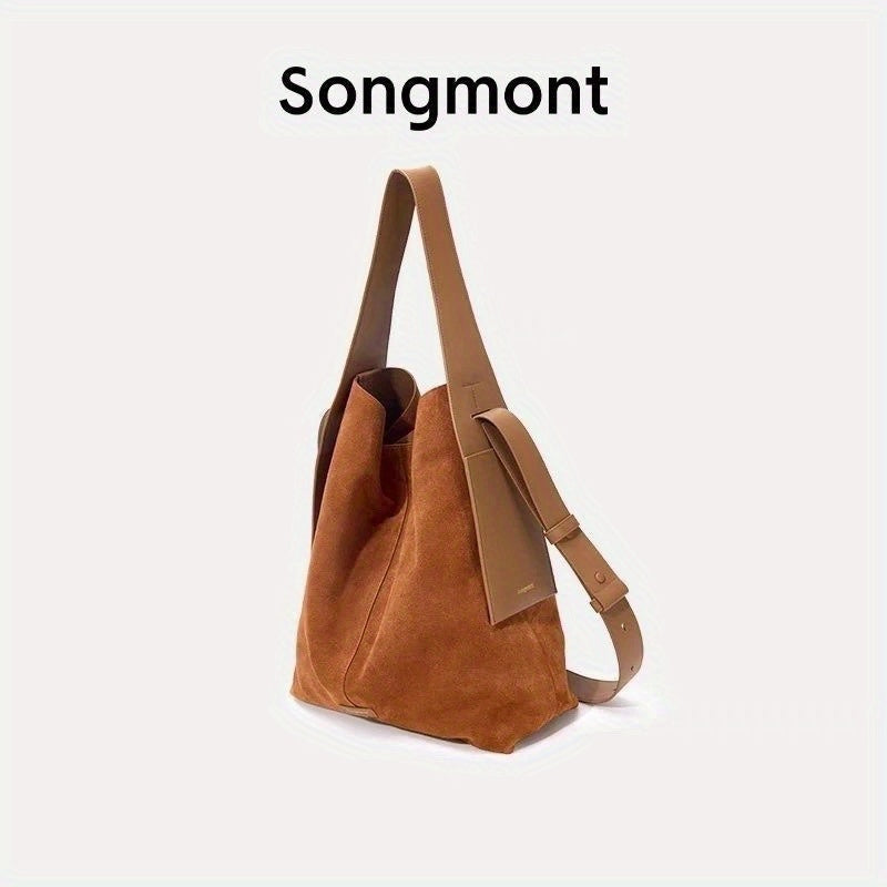 2 Colors Available Women's Tote Bag | Shoulder Strap Design, Simple Style for Daily Commute and Everyday Use