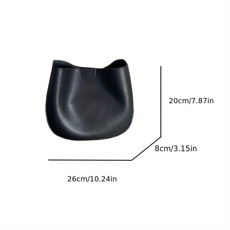 Women's New Crossbody Bag, Versatile Commuting Briefcase, Shoulder Bag, Trendy Leather Top Layer Small Handbag, Handbag