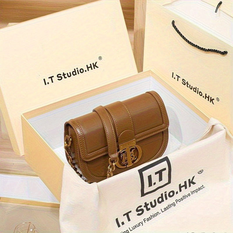 Elegant Women'S Synthetic Crossbody Bag with Detachable Shoulder Strap - Ultra-Soft Strap, Buckle Closure, Removable Strap, Zipper Closure, Polyester Lined, Perfect for Summer, Everyday Use, Stylish Accessory, Premium Finish, Fashion Lovers