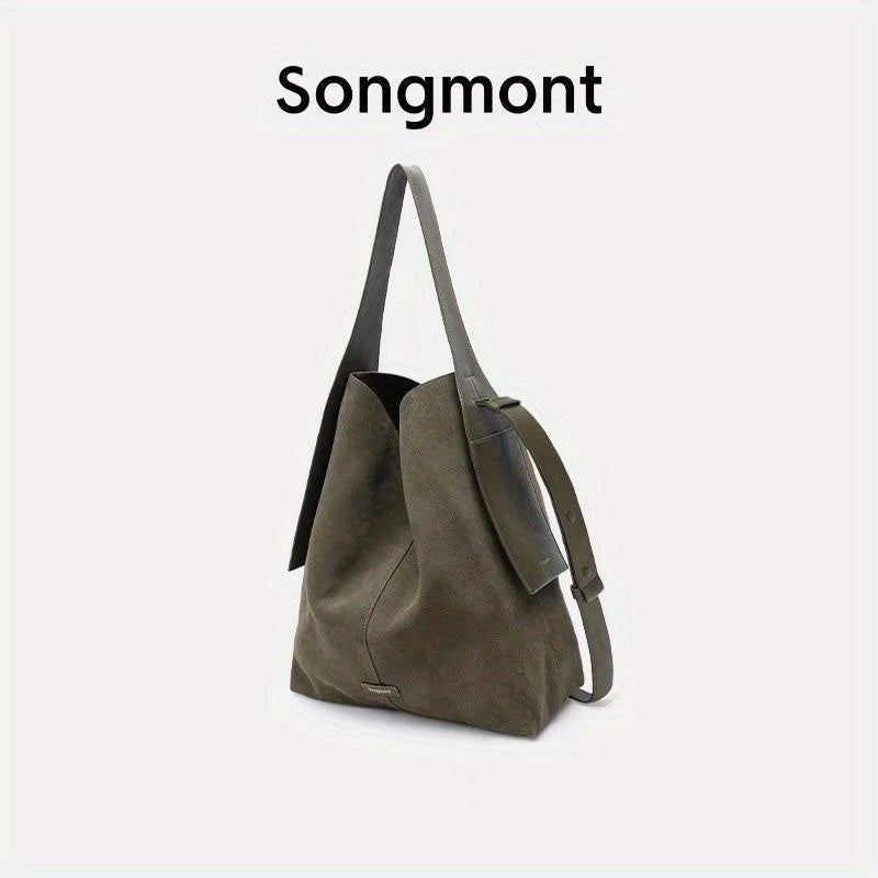 2 Colors Available Women's Tote Bag | Shoulder Strap Design, Simple Style for Daily Commute and Everyday Use