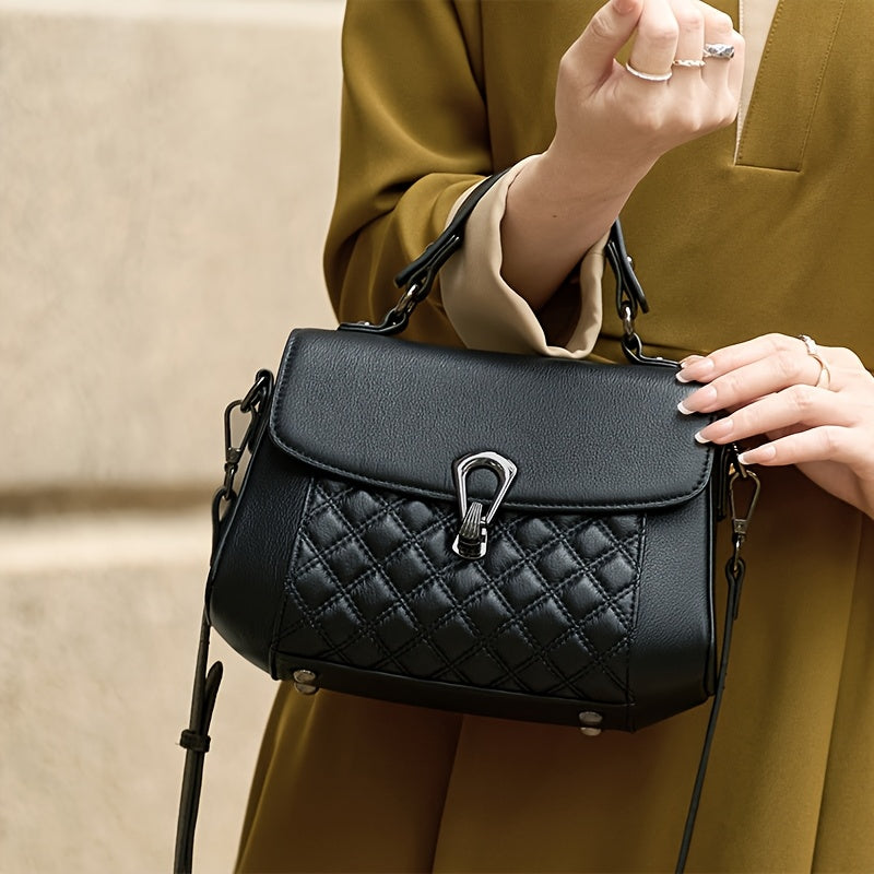 New Stylish Women'S Luxury Bags, Perfect for Mothers, Including Handheld Small Bags And Fashionable Crossbody Options, Made of Genuine Leather, Suitable for Parties And As Gifts for Moms.