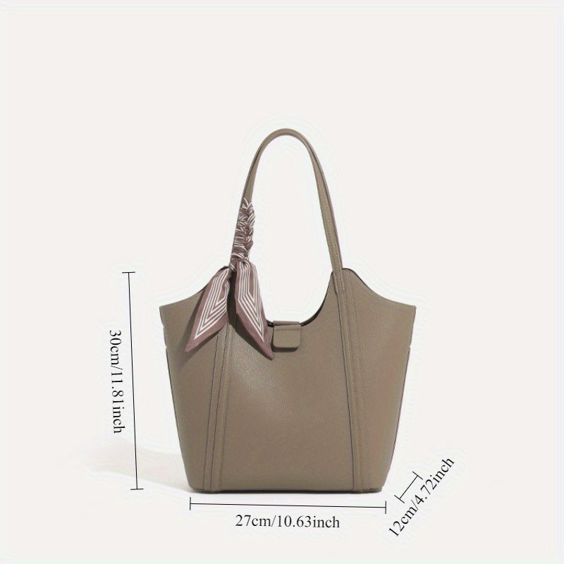 2025 New Fashionable and Exquisite Tote Bag for Women, Versatile Large Capacity Commuter Underarm Bag, Single Shoulder Preferred Style