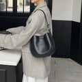Women's New Crossbody Bag, Versatile Commuting Briefcase, Shoulder Bag, Trendy Leather Top Layer Small Handbag, Handbag